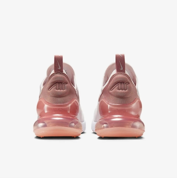 Women's Nike Air Max 270 Pink Sneakers made with Swarovski Crystals - Picture 6 of 6